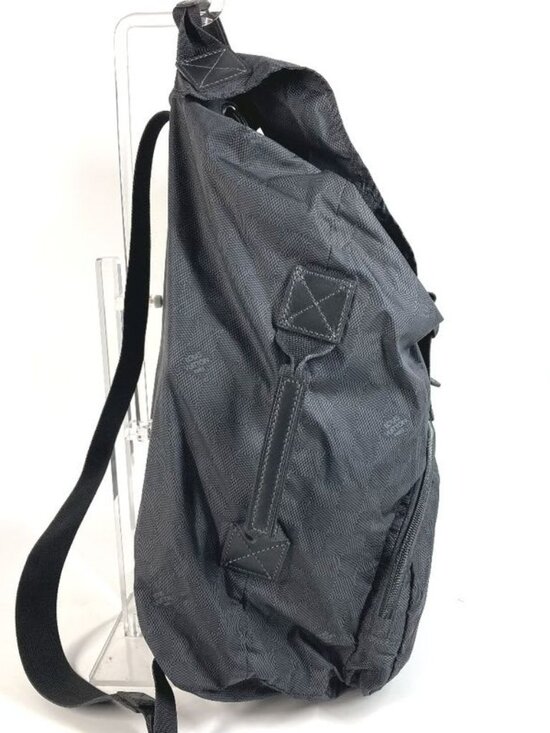 Louis Vuitton Backpack Light Pack Galaxy Leather Nylon Black